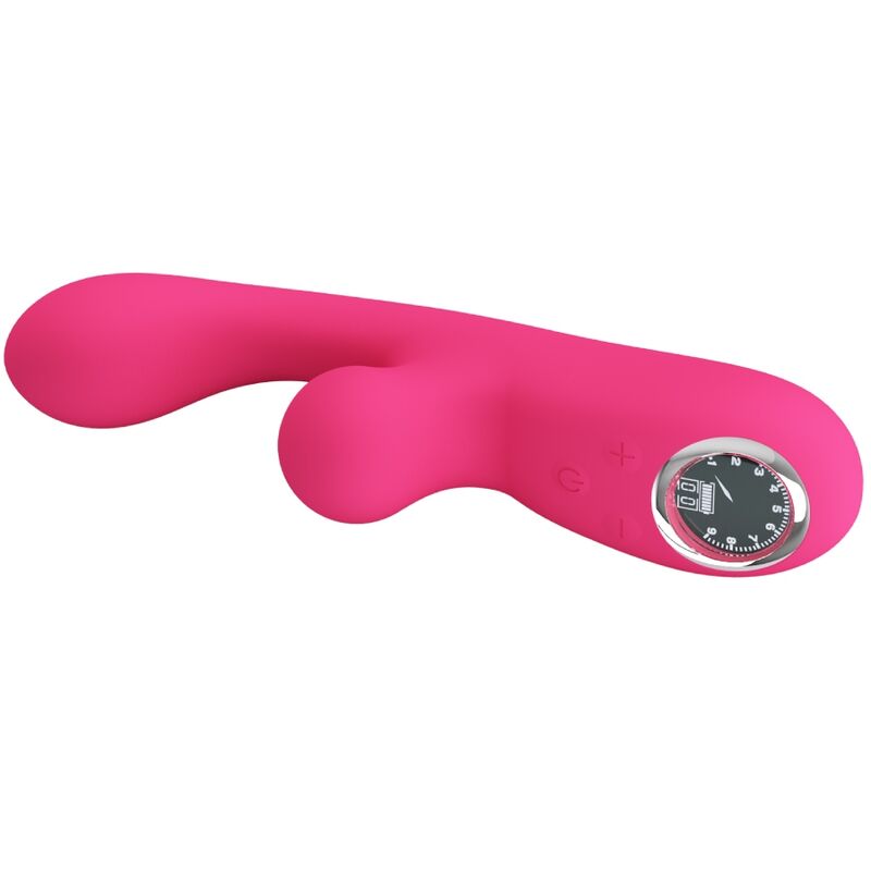 Intense Skylar Vibratore Rabbit in Silicone Premium Rosa - immagine 5
