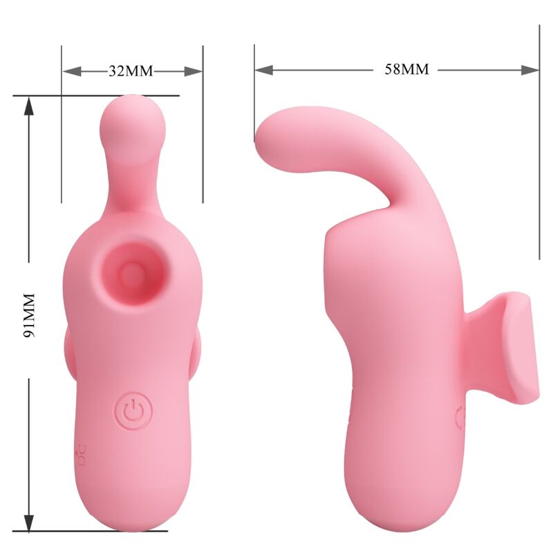Fun Toys Magic Fairy Stimolatore Clitorideo con Vibrazione e Air-Pulse - immagine 5