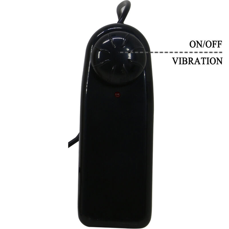 Pretty Love - Slip Starks Harness Dildo Vibrante Multivelocità 17,5 Cm Marrone Chiaro