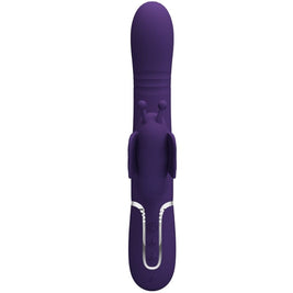 Pretty Love - Vibratore Coniglio Multifunzione 4 In 1 Farfalla Viola