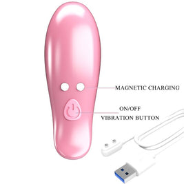 Pretty Love - Morsetti Per Capezzoli Vibranti A Foglia Rosa