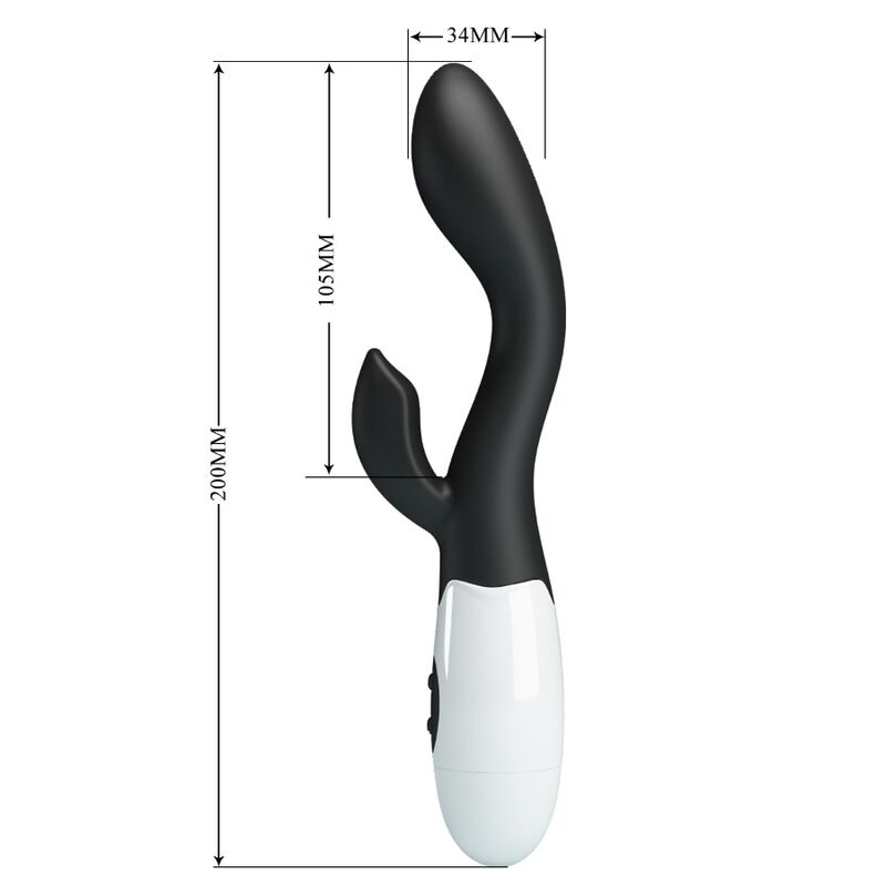 Intense Brighty Vibratore Punto G Ergonomico in Nero - immagine 7