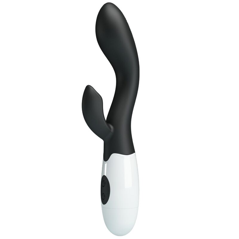 Intense Brighty Vibratore Punto G Ergonomico in Nero