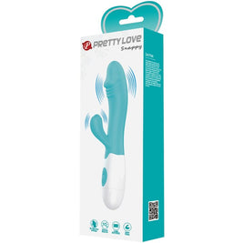 Pretty Love - Vibratore Snappy Punto G Verde Acqua
