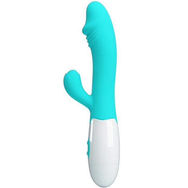 Intense Snappy Vibratore Punto G in Silicone Verde Acqua