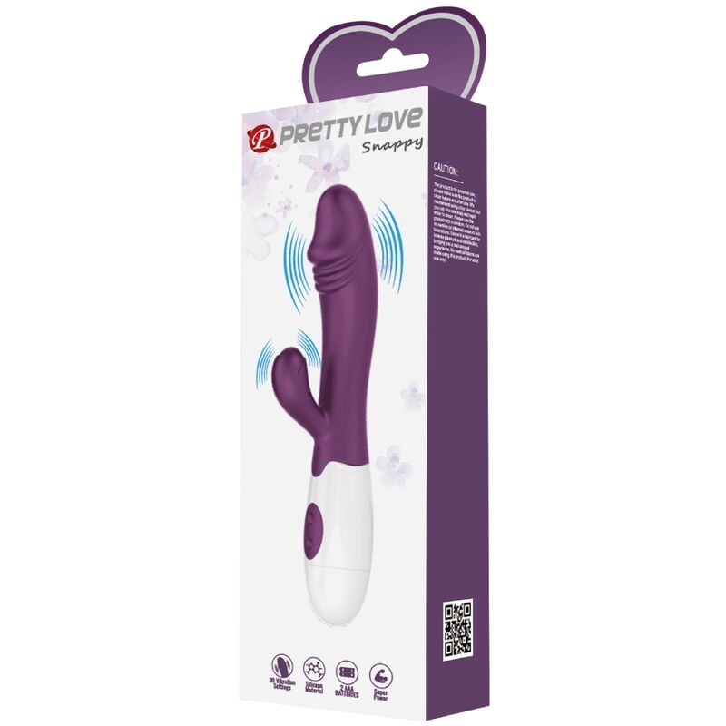 Intense Snappy Vibratore Punto G in Silicone Viola Premium - immagine 10