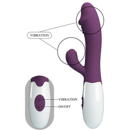 Intense Snappy Vibratore Punto G in Silicone Viola Premium - immagine 9