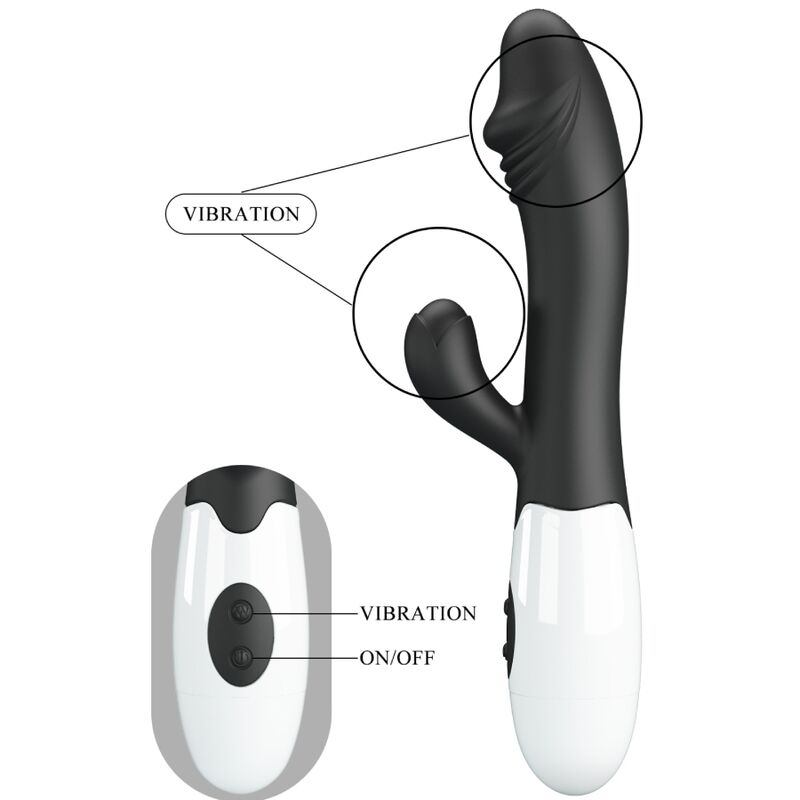 Intense Snappy Vibratore Punto G Ergonomico in Nero - immagine 8