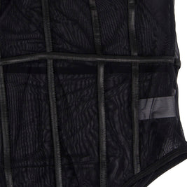 SUBBLIME - BODY CON BRETELLE A CATENA NERA L/XL