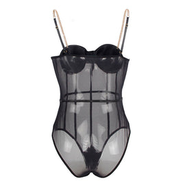 Subblime - Corpo Tirantas Cadena Negro S/M