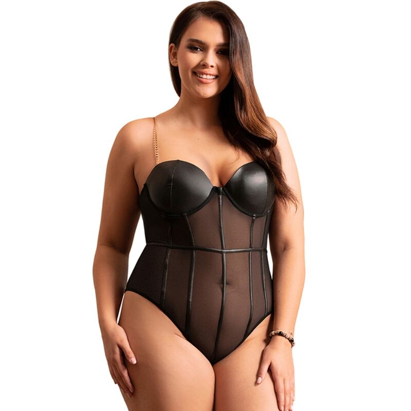 Subblime - Corpo Tirantas Cadena Negro S/M