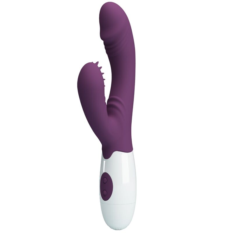 Intense André Vibratore Rabbit Doppia Stimolazione Viola