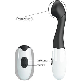 Intense Charles Vibratore Punto G 30 Modalità in Silicone Nero - immagine 8