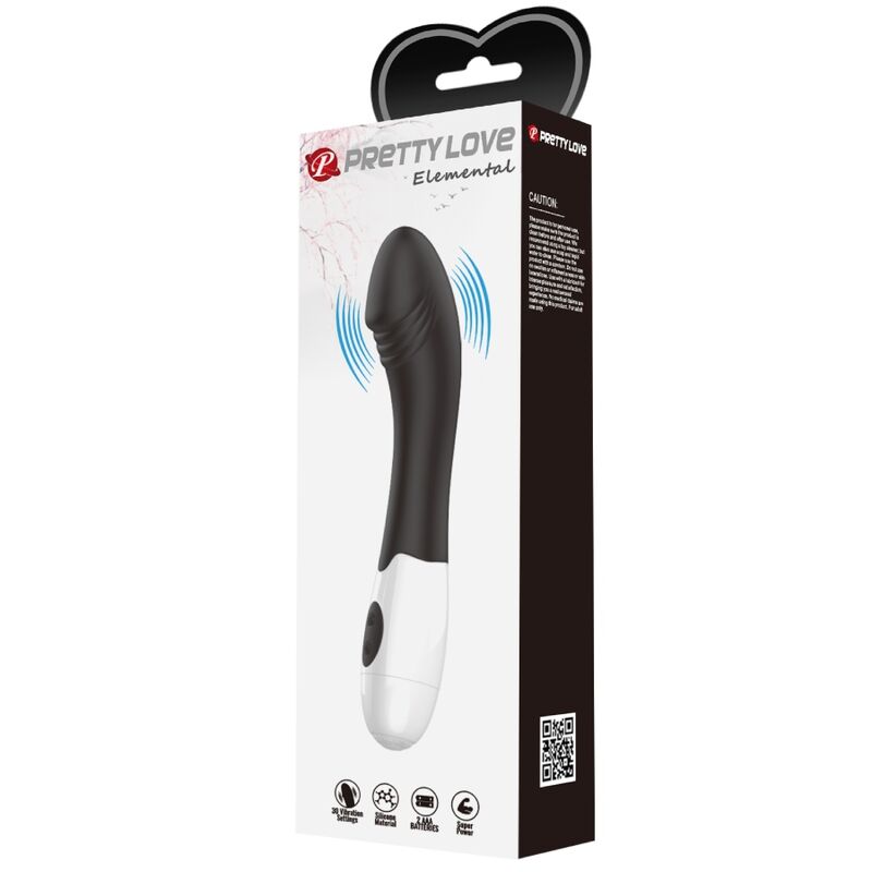 Intense Elemental Vibratore Punto G 30 Modalità Premium Nero - immagine 10