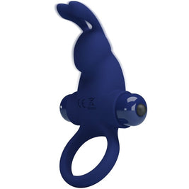 Pretty Love - Anello Coniglio Jiro Con Vibrazione Blu