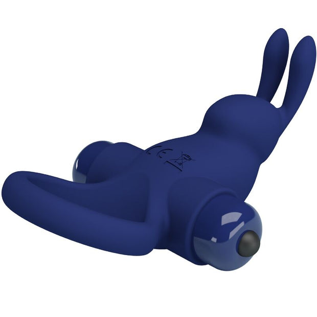 Pretty Love - Anello Coniglio Jiro Con Vibrazione Blu