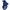Pretty Love - Jamele Doppio Anello Con Vibrazione E Stimolatore A Farfalla Blu