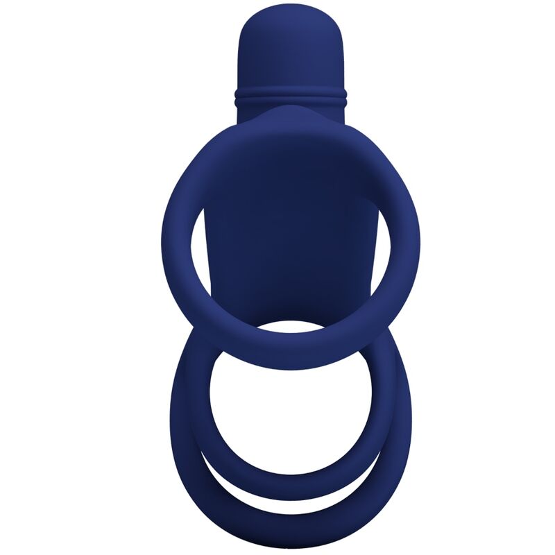 Pretty Love - Elish Anello Vibrante Con Estensione Blu