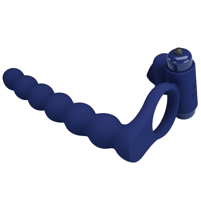 Pretty Love - Ajmal Anello Vibrante Con Dilatatore Blu