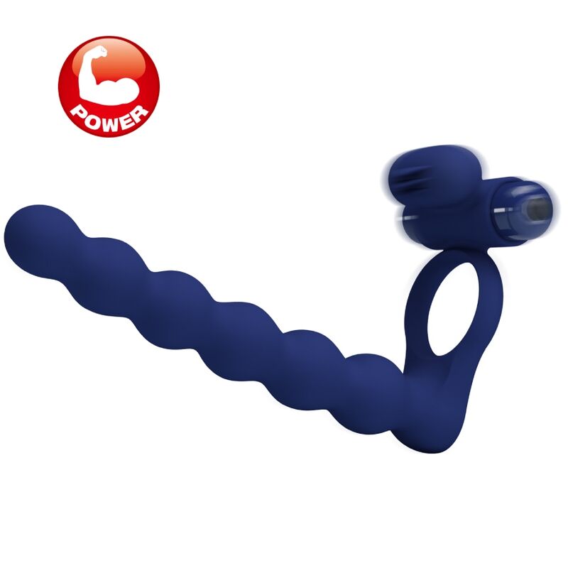 Pretty Love - Ajmal Anello Vibrante Con Dilatatore Blu