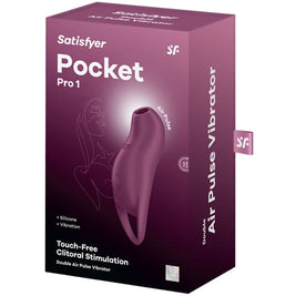 SATISFYER - POCKET PRO 1 STIMOLATORE CLITORIDE GRANATO