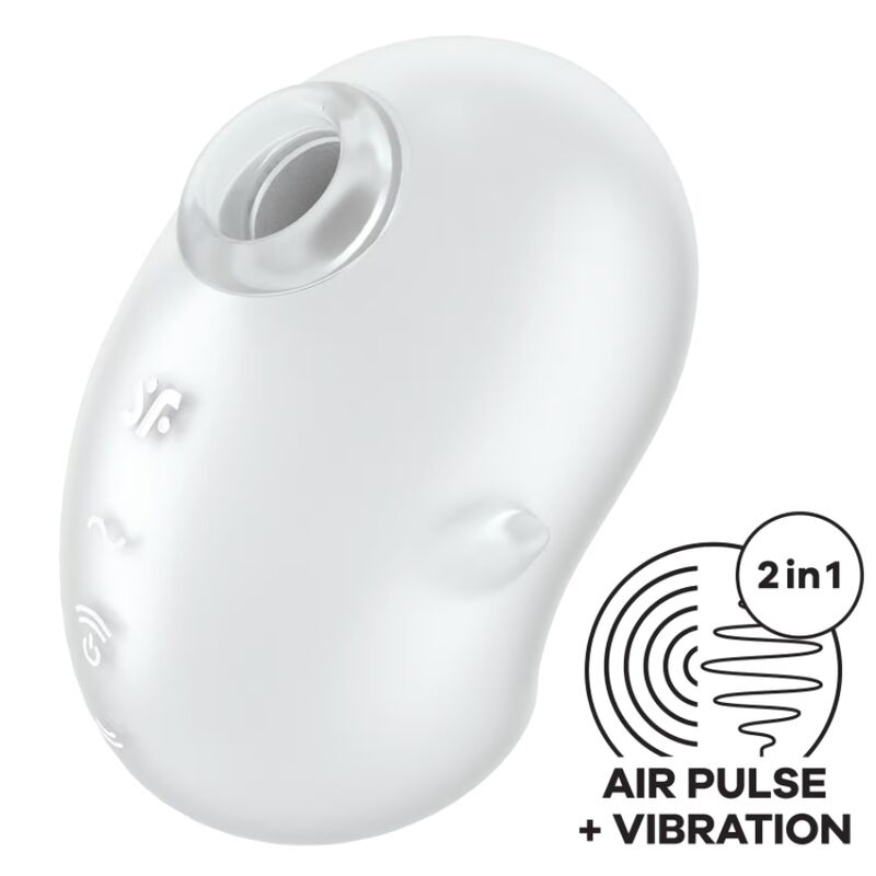 Satisfyer Cutie Ghost Vibratore Lay-On Premium in Silicone - immagine 2