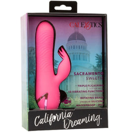 Calexotics - Sacramento Sweetie Vibratore Rosa Coniglio Di California Dreaming
