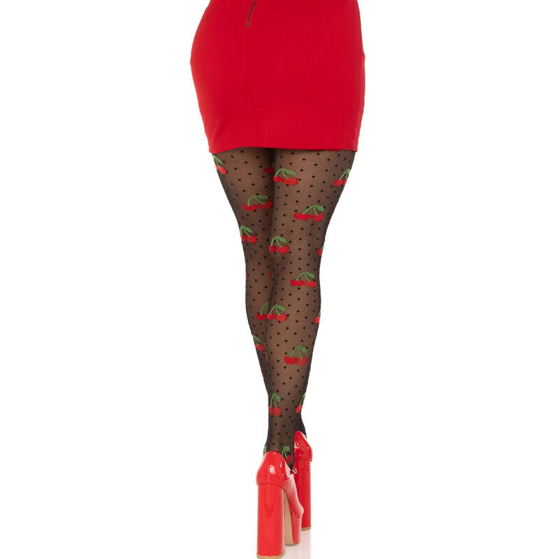 Leg Avenue - Calze Nere Con Talpe