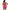 LEG AVENUE - MINI ABITO CON APERTURE FUCSIA TAGLIA UNICA