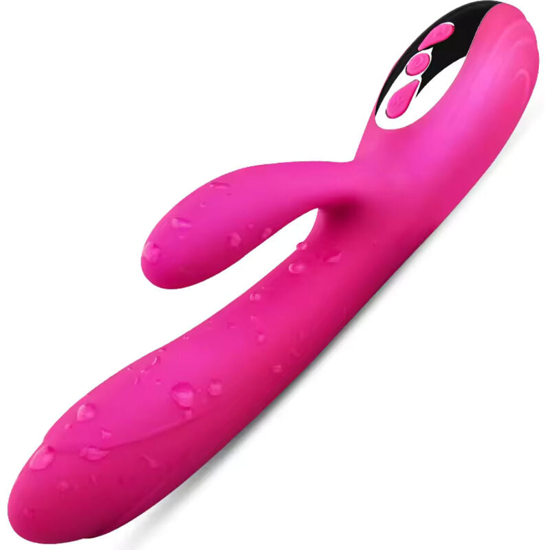 Armony - Vibratore E Stimolatore Flessibile Con Effetto Calore Fucsia