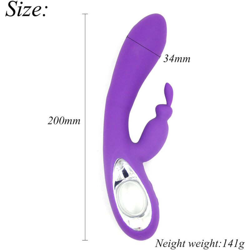 Armony - Vibratore Ad Anello Tirabile Con Coniglio Violet Bella