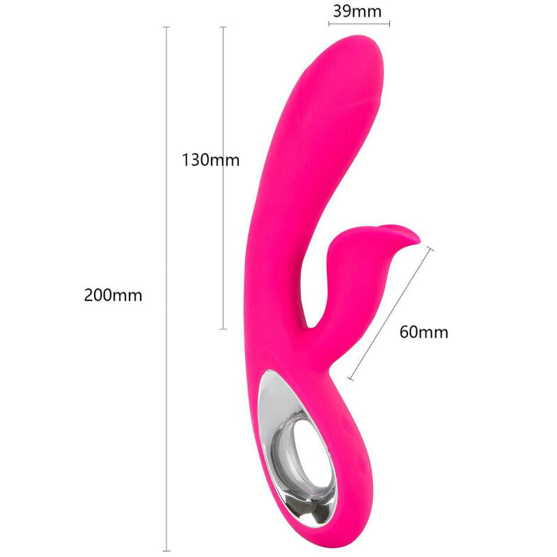 Armony - Vibratore Daro E Stimolatore Ad Anello Tirante Fucsia