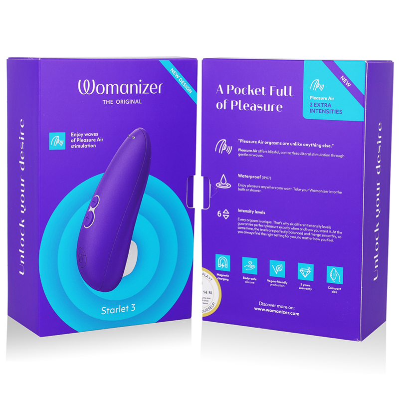 Womanizer Starlet 3 Stimolatore a Onde Indigo Premium - immagine 7
