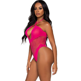 Leg Avenue - Corpo Escote Abierto &Amp; Cruzado Violeta