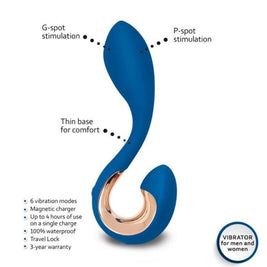 G-Vibe - Gpop 2 Vibratore Punto G E P Blu Indaco