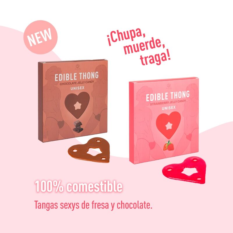 Secret Play - Perizoma Gommoso Al Cioccolato