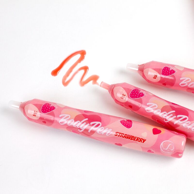 Gioco Segreto - Penna Per Il Corpo Fragola