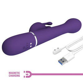 Pretty Love - Dejon Vibratore Coniglio 3 In 1 Multifunzione Viola