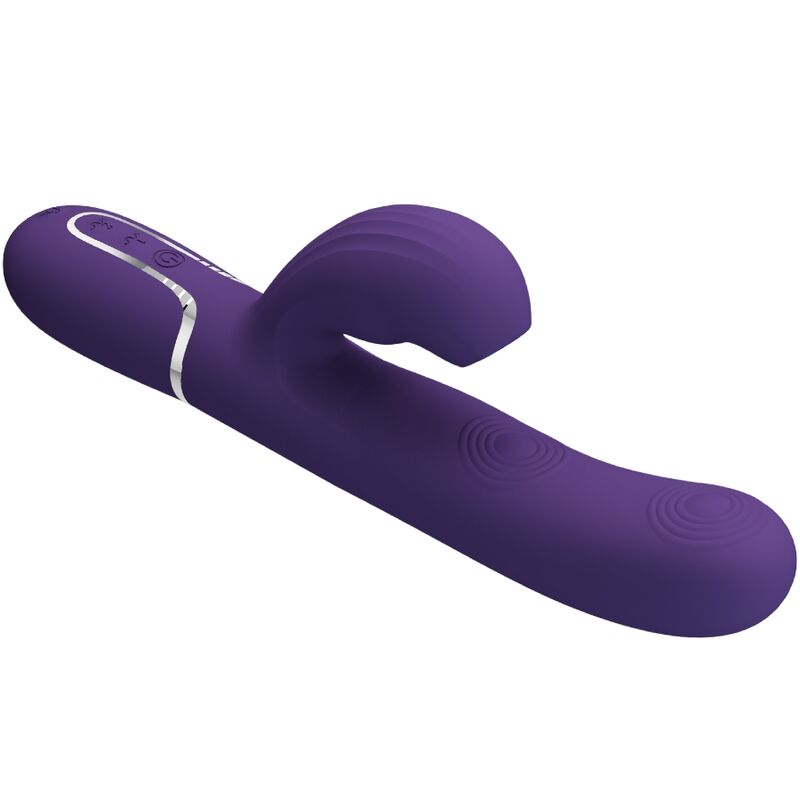 Intense Perlita Vibratore G-Spot 3 in 1 Multifunzione Viola - immagine 5