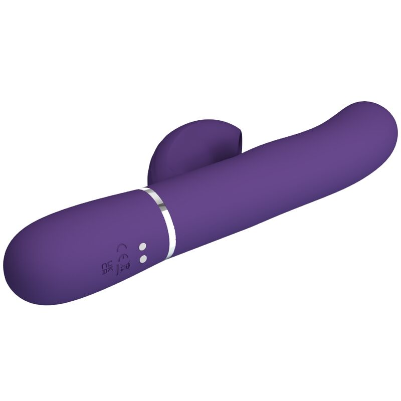 Intense Perlita Vibratore G-Spot 3 in 1 Multifunzione Viola - immagine 7