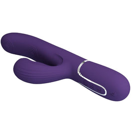 PRETTY LOVE - PERLITA VIBRATORE G-SPOT 3 IN 1 MULTIFUNZIONE VIOLA