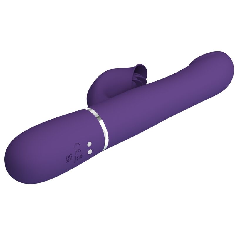 Intense Zalin Vibratore Rabbit Multifunzione in Silicone - immagine 6