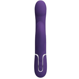 Pretty Love - Vibratore Coniglio Zalin Perle 4 In 1 Viola