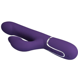 Intense Zalin Vibratore Rabbit Multifunzione in Silicone - immagine 7