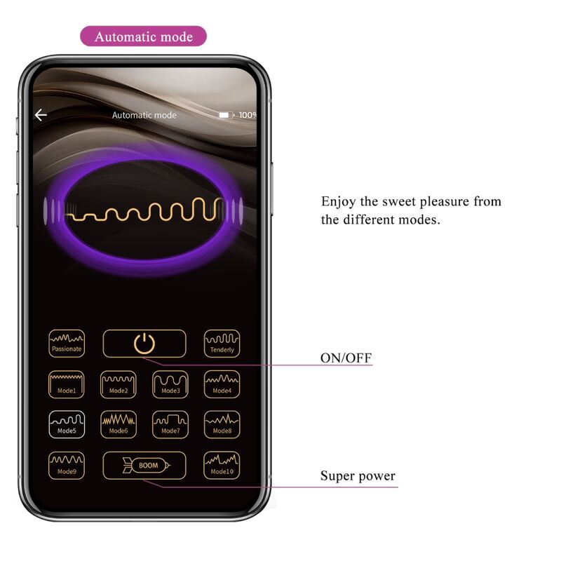 Pretty Love Hector Vibratore con App e Elettrostimolazione - immagine 15