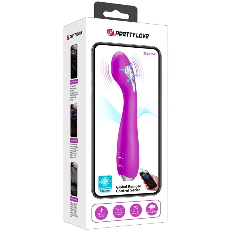 Pretty Love Hector Vibratore con App e Elettrostimolazione - immagine 18