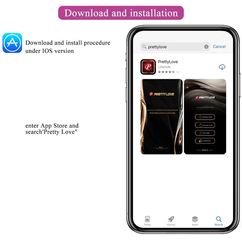 Pretty Love Hector Vibratore con App e Elettrostimolazione - immagine 8