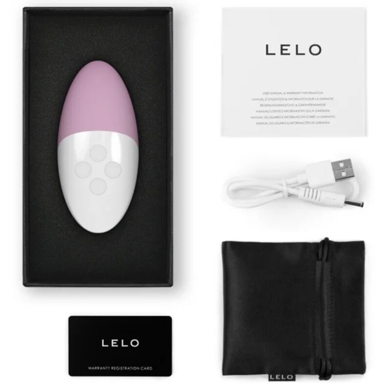 LELO SIRI 3: Massaggiatore Clitorideo Attivato dal Suono SoundSense, 8 Modalità