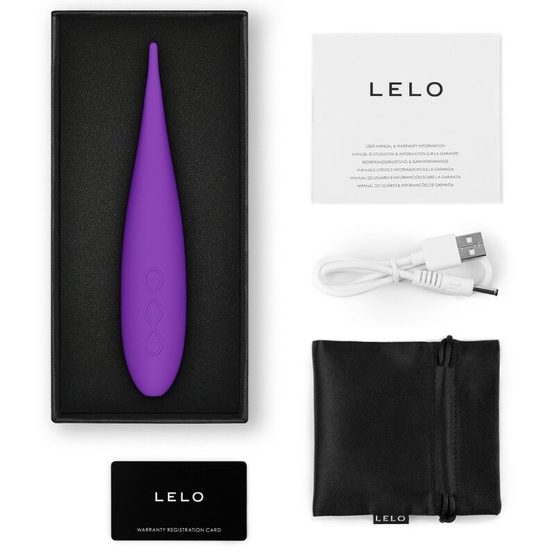 LELO DOT Travel Stimolatore Premium in Silicone Viola - immagine 4