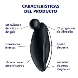 Satisfyer - Spot On 2 Vibratore Lay-On Nero